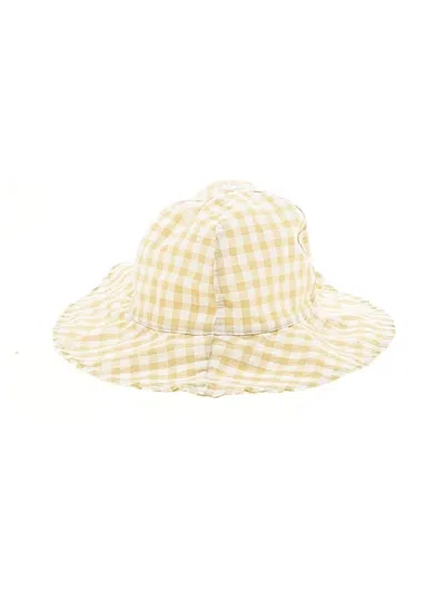 Pre-owned Zara Babies' Sun Hat In Yellow