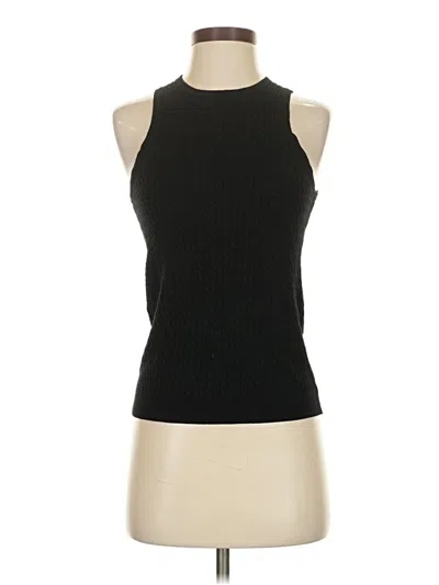 Pre-owned Zara Sweater Vest In Black