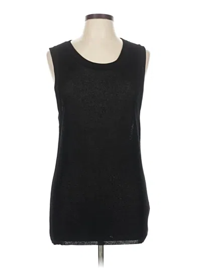 Pre-owned Zara Sweater Vest In Black
