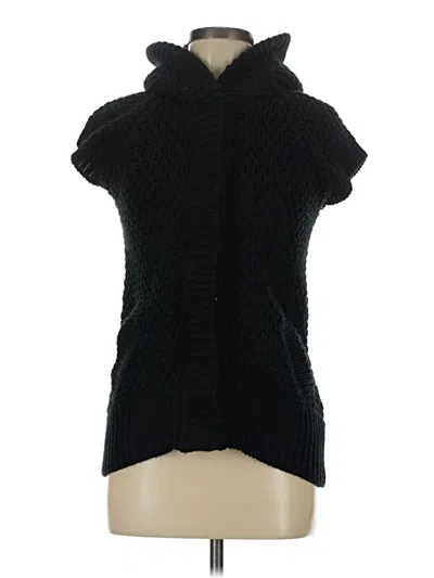 Pre-owned Zara Sweater Vest In Black