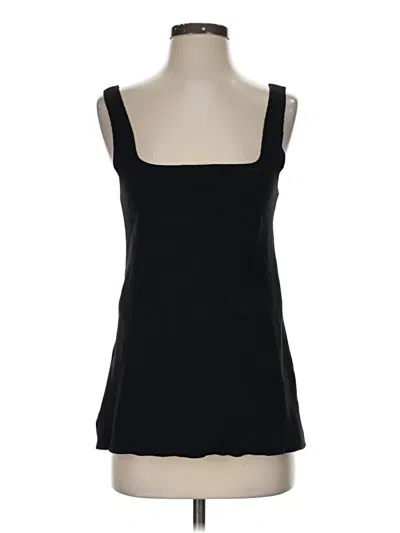 Pre-owned Zara Sweater Vest In Black