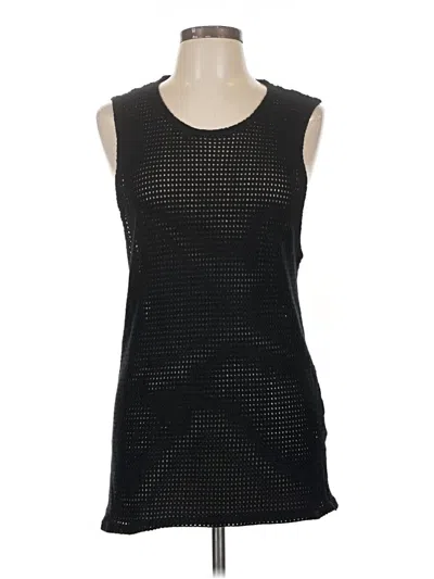 Pre-owned Zara Sweater Vest In Black