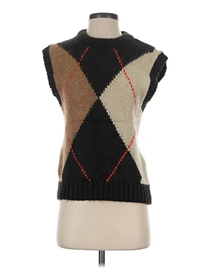 Zara Sweater Vest In Black