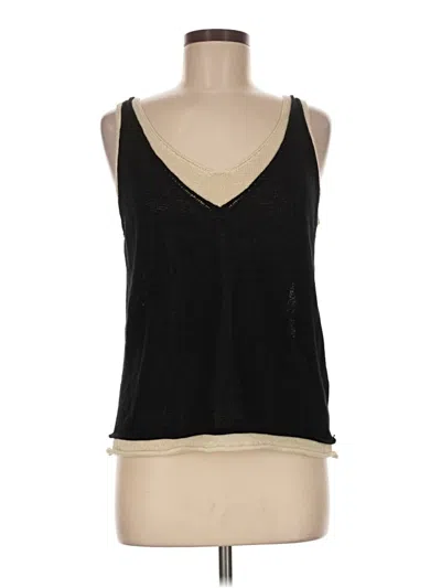 Pre-owned Zara Sweater Vest In Black