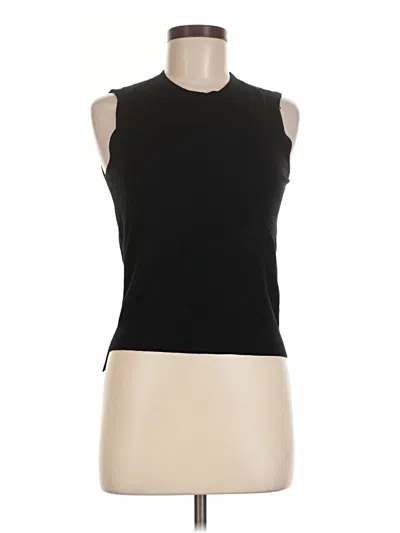 Pre-owned Zara Sweater Vest In Black