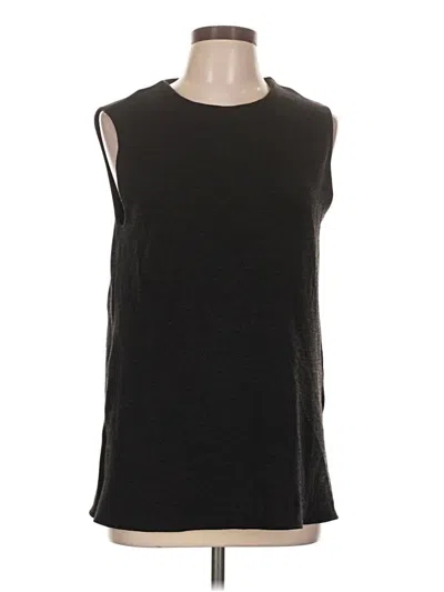Pre-owned Zara Sweater Vest In Black