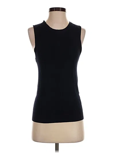 Pre-owned Zara Sweater Vest In Black