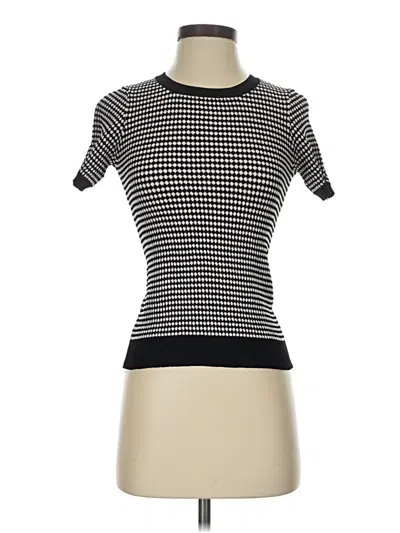 Pre-owned Zara Sweater Vest In Black