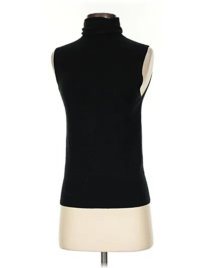Pre-owned Zara Sweater Vest In Black