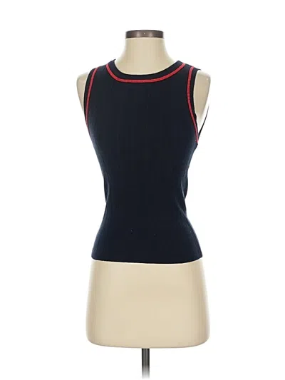 Pre-owned Zara Sweater Vest In Blue