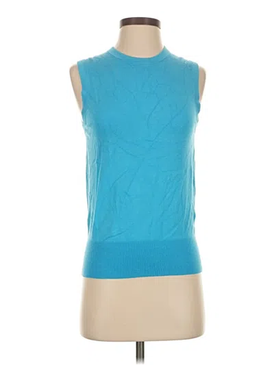 Pre-owned Zara Sweater Vest In Blue