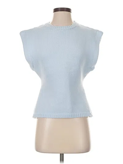 Zara Sweater Vest In Blue