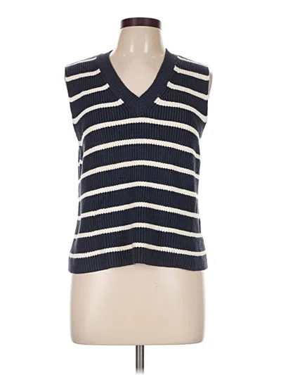 Pre-owned Zara Sweater Vest In Blue