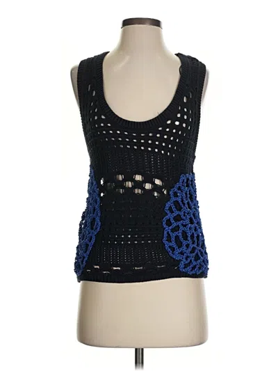Pre-owned Zara Sweater Vest In Blue