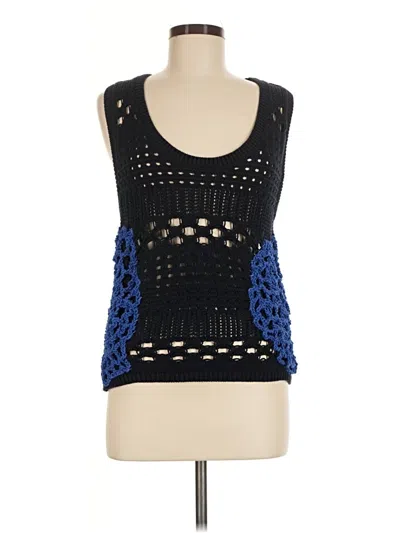 Pre-owned Zara Sweater Vest In Blue