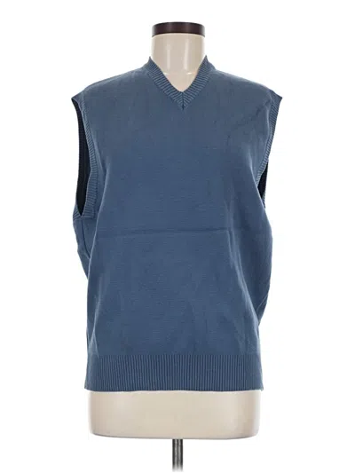 Pre-owned Zara Sweater Vest In Blue