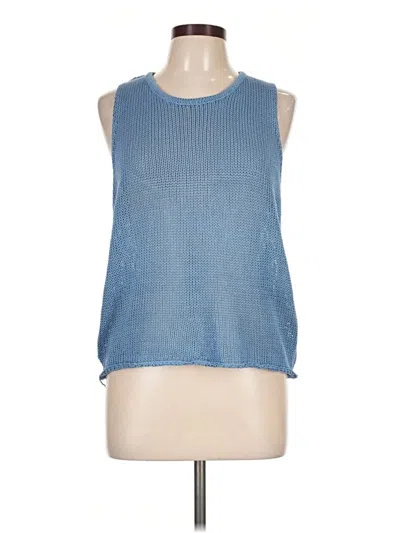 Pre-owned Zara Sweater Vest In Blue