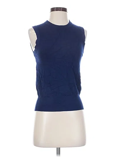 Pre-owned Zara Sweater Vest In Blue