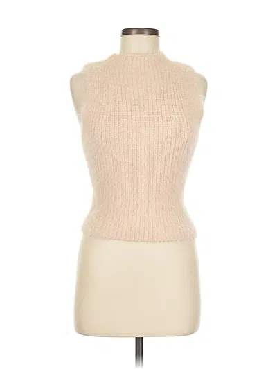 Pre-owned Zara Sweater Vest In Brown