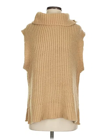 Pre-owned Zara Sweater Vest In Brown