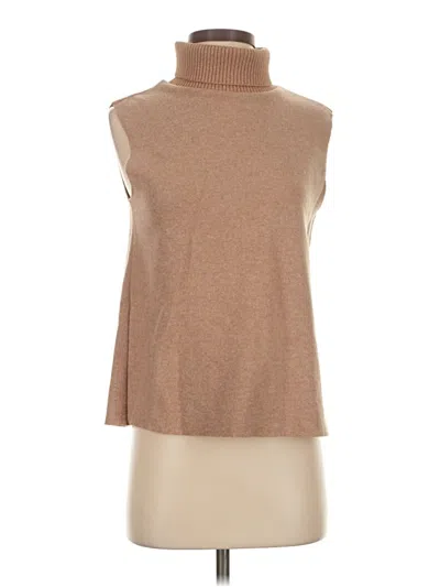 Pre-owned Zara Sweater Vest In Brown