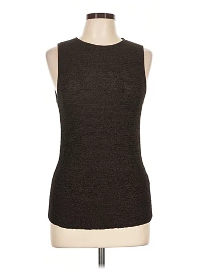 Pre-owned Zara Sweater Vest In Brown