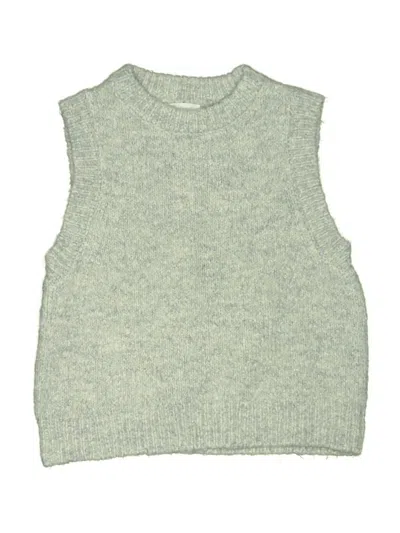 Pre-owned Zara Kids' Sweater Vest In Gray