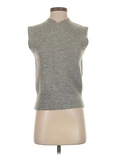 Pre-owned Zara Sweater Vest In Gray