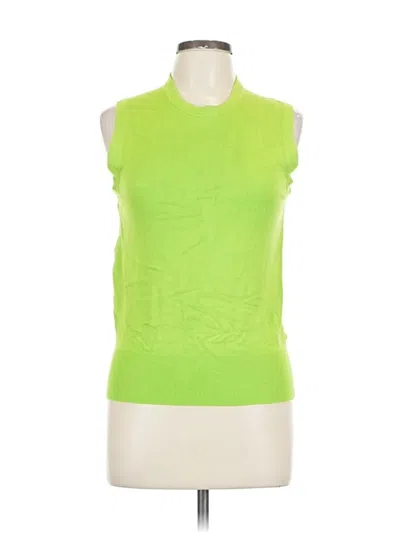 Pre-owned Zara Sweater Vest In Green