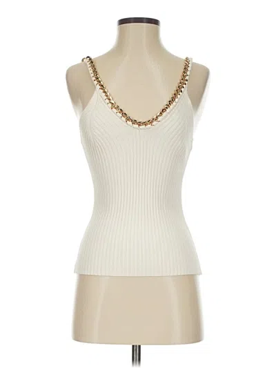 Pre-owned Zara Sweater Vest In Ivory