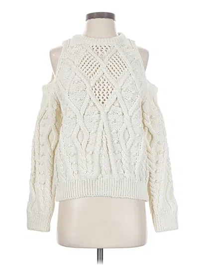 Pre-owned Zara Sweater Vest In Ivory