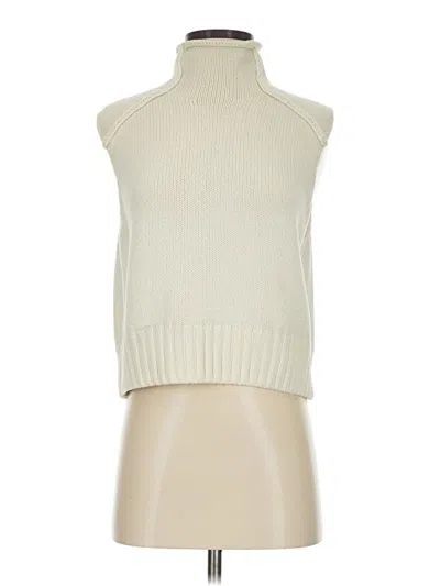 Pre-owned Zara Sweater Vest In Ivory