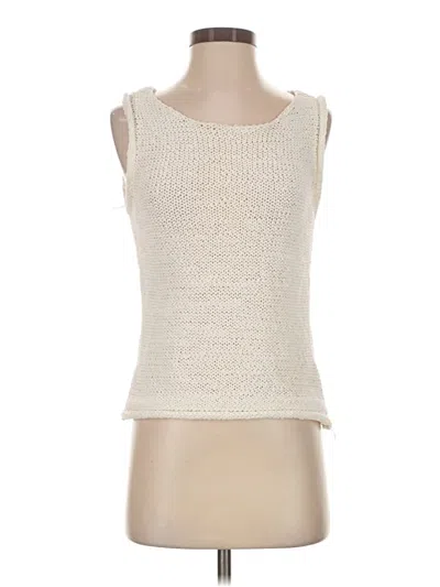 Pre-owned Zara Sweater Vest In Ivory