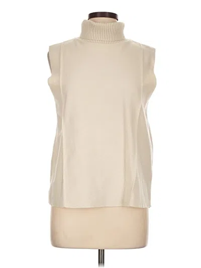 Pre-owned Zara Sweater Vest In Ivory