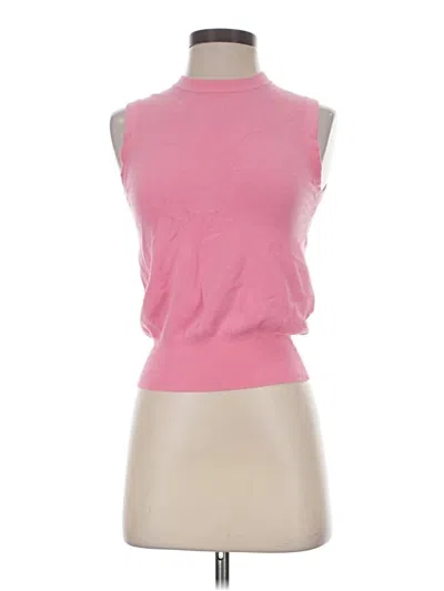 Pre-owned Zara Sweater Vest In Pink