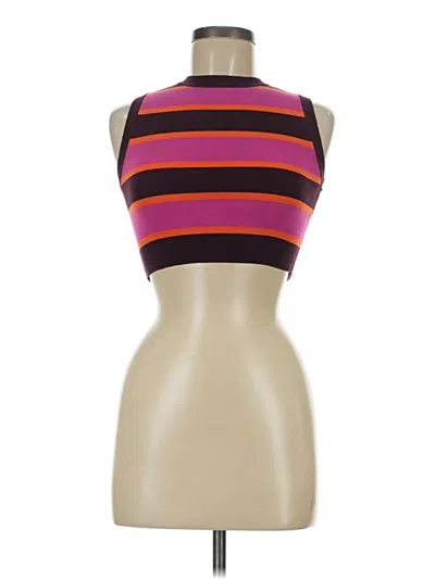 Pre-owned Zara Sweater Vest In Purple