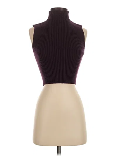 Zara Sweater Vest In Purple