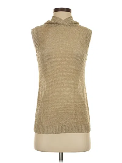 Pre-owned Zara Sweater Vest In Tan