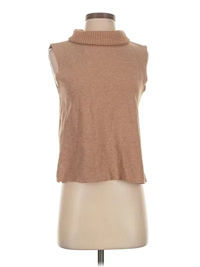 Pre-owned Zara Sweater Vest In Tan