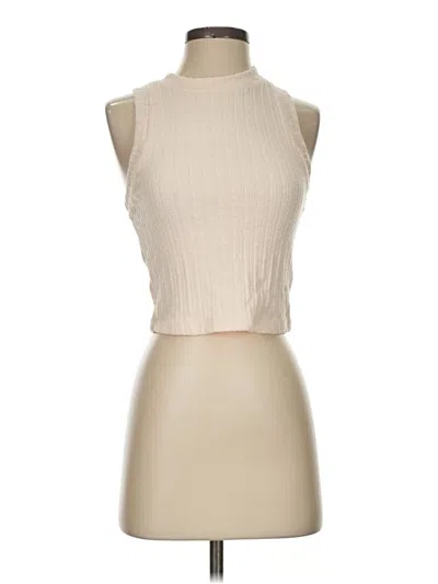 Pre-owned Zara Sweater Vest In Tan