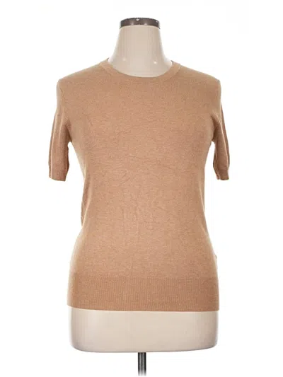 Pre-owned Zara Sweater Vest In Tan