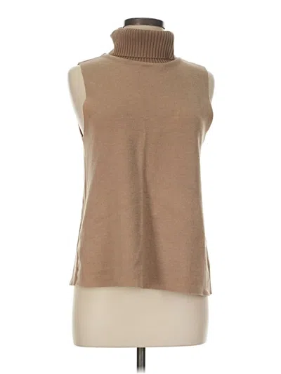 Pre-owned Zara Sweater Vest In Tan