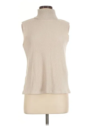 Pre-owned Zara Sweater Vest In Tan