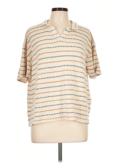 Pre-owned Zara Sweater Vest In Tan