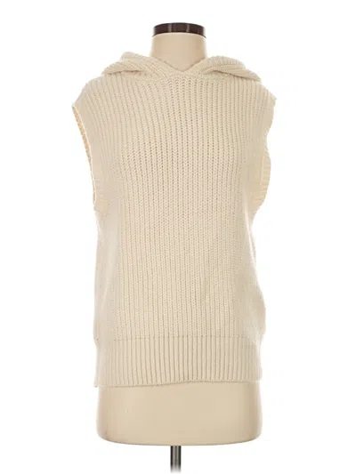Pre-owned Zara Sweater Vest In Tan