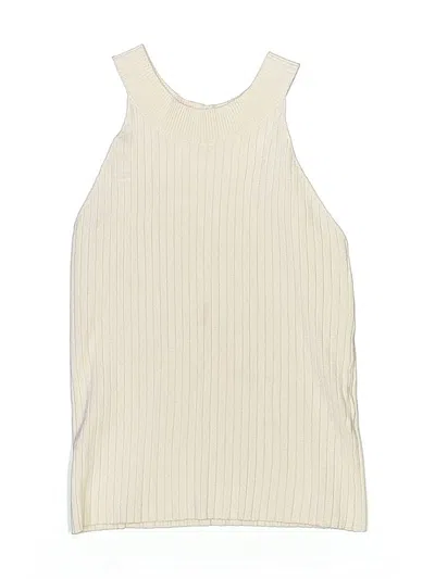 Pre-owned Zara Kids' Sweater Vest In White