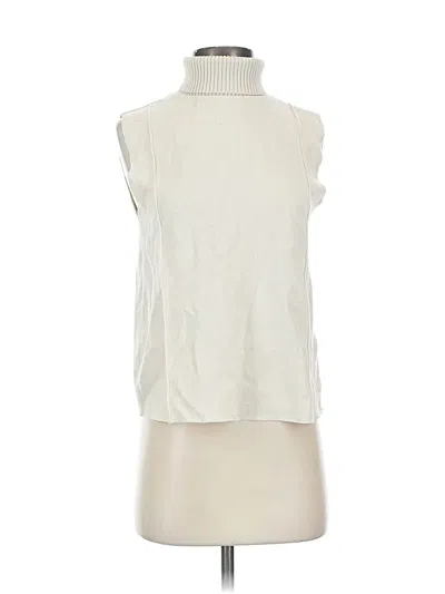 Pre-owned Zara Sweater Vest In White