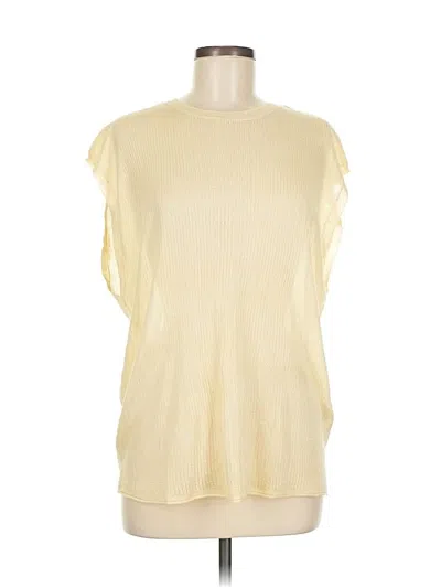 Pre-owned Zara Sweater Vest In White