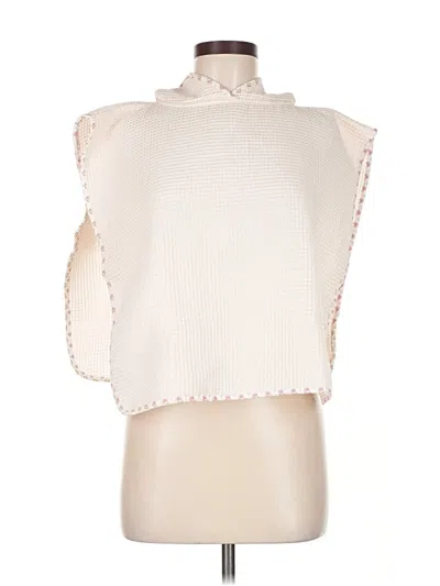 Pre-owned Zara Sweater Vest In White