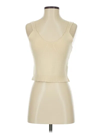 Pre-owned Zara Sweater Vest In White